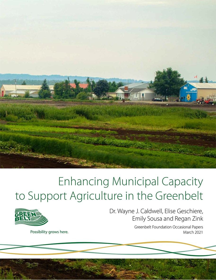 Report cover featuring a broad view of cultivated fields with farm buildings in the distance.