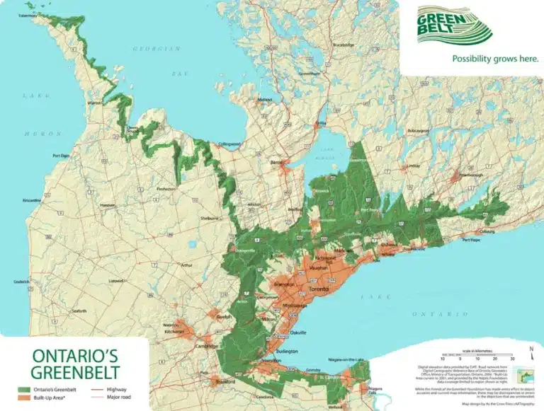 2005 Greenbelt Map