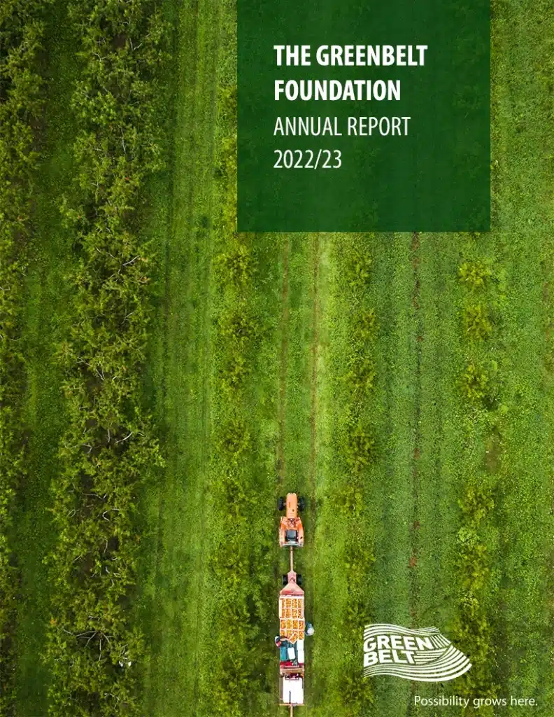 2022-2023 Annual Report | Greenbelt Foundation