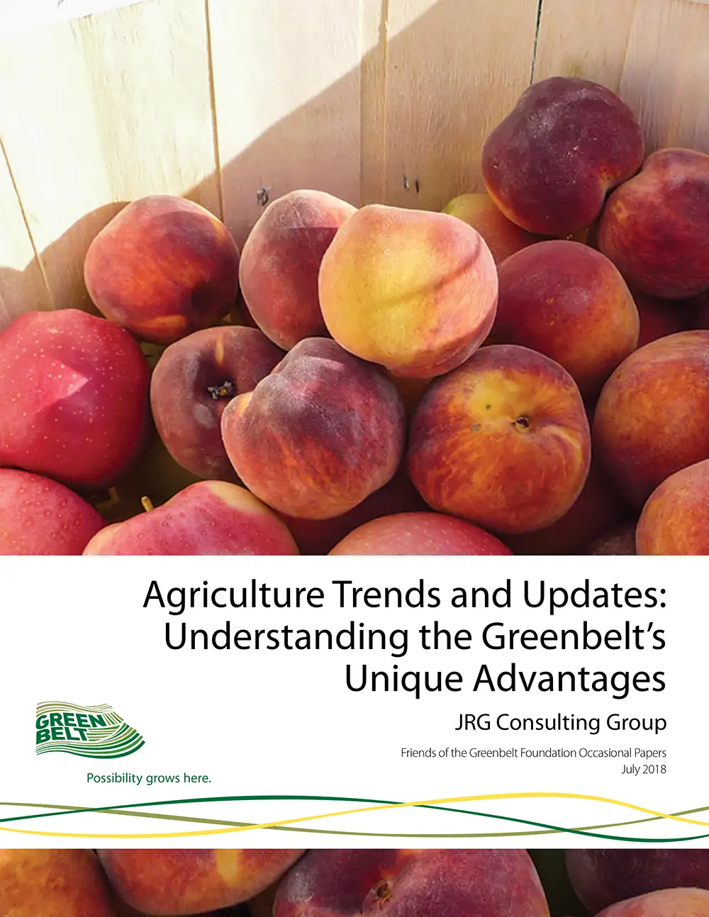 cover image for Agriculture Trends and Updates: Understanding the Greenbelt’s Unique Advantages report