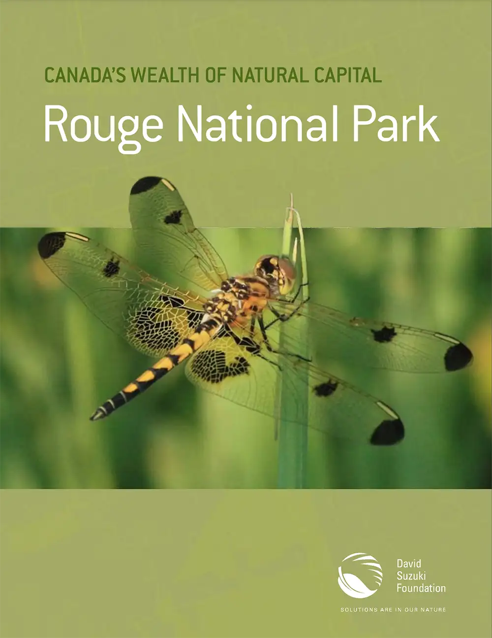 cover image for Canada's Wealth of Natural Capital: Rouge National Park report