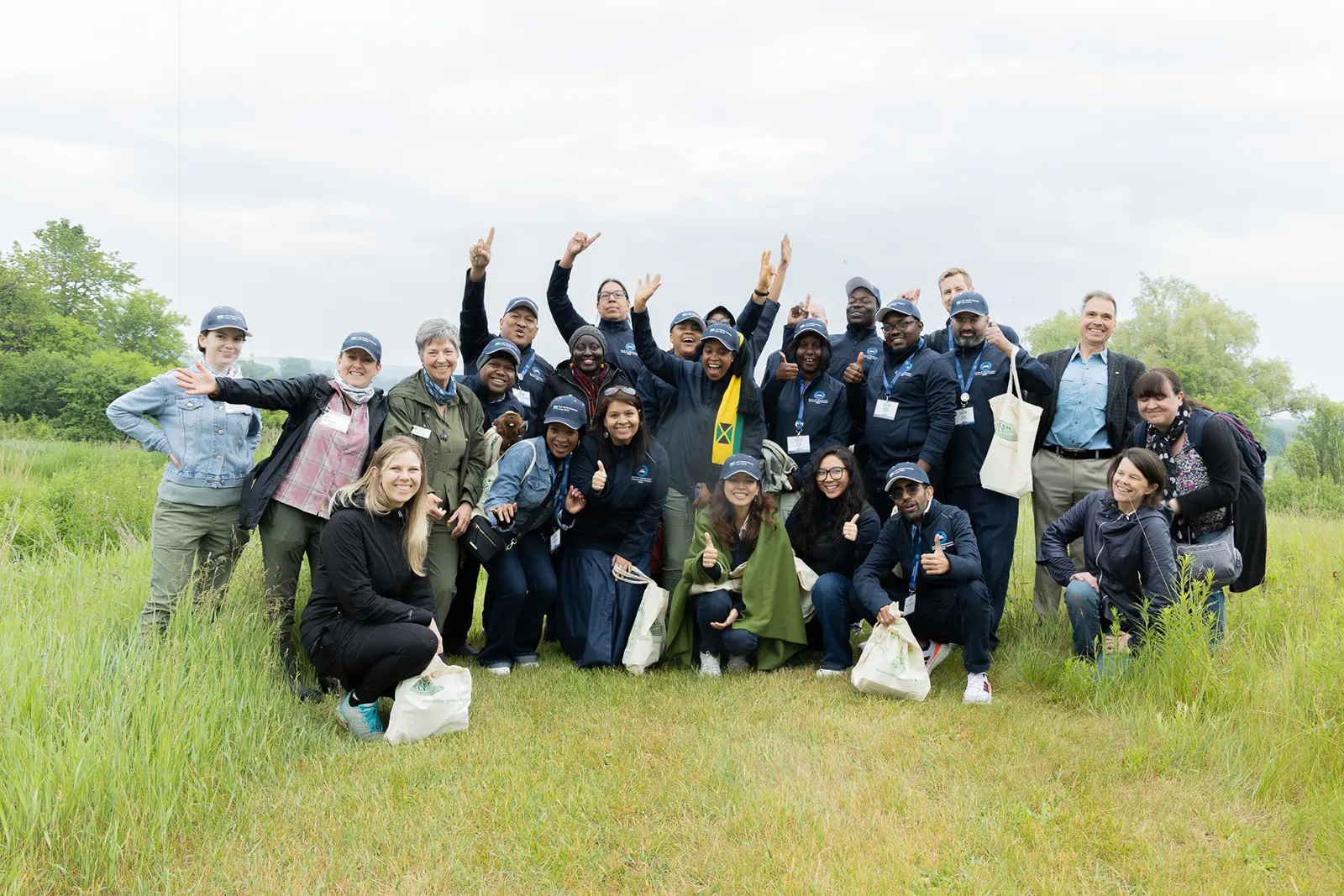 greenbelt team posing for a picture