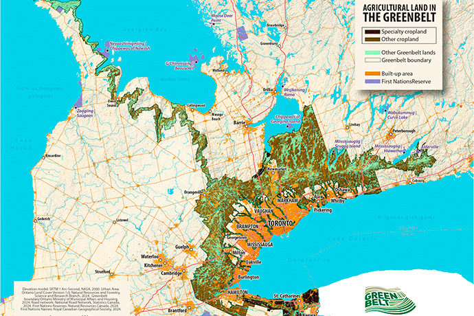 2024 Greenbelt Agriculture Map Thumbnail