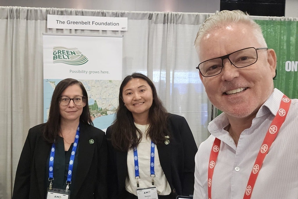 Greenbelt Foundation staff at AMO Conference