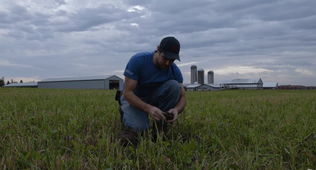 Gord Alblas in field